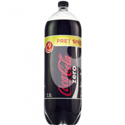 Coca Cola Zero 2.5L Pet