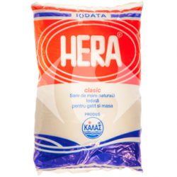 Hera Kalas Sare de mare iodata pentru gatit si masa 500g 
