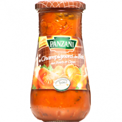 Panzani Sos cu ciuperci de padure 425g 